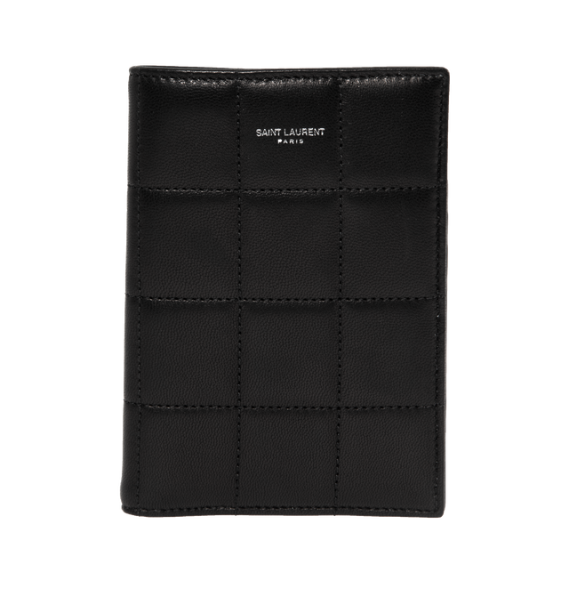 QUILTED PASSPORT CASE (MENS)