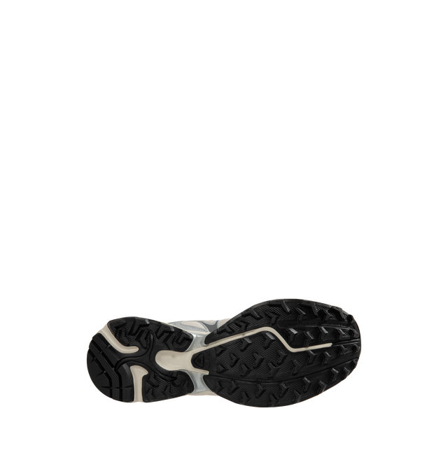 Image 4 of 5 - SILVER - SALOMON XT-Whisper Sneakers featuring slip-on styling with pull-cord closure, logo detail on tongue and back counter, anti-debris tongue for extra level of protection and padded low-cut collar.