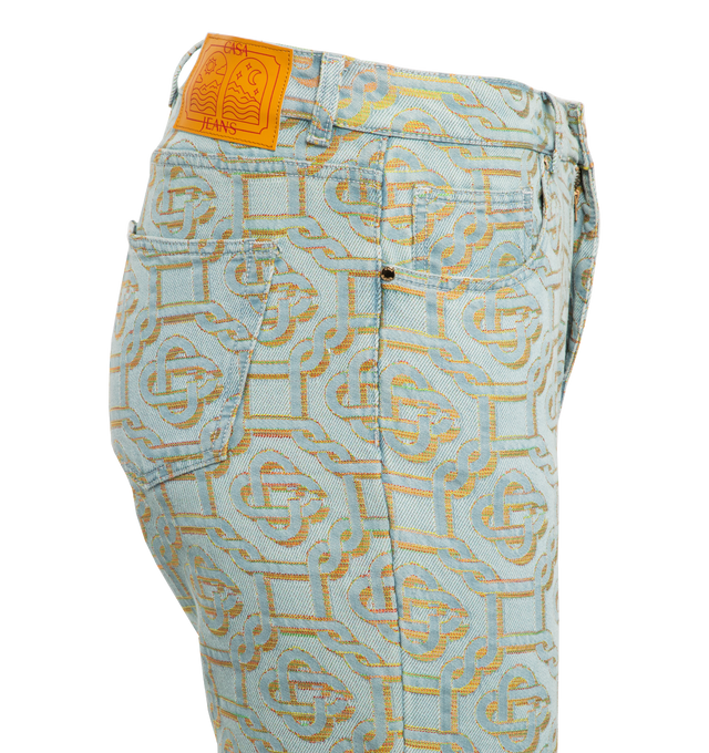 MONOGRAM STRAIGHT LEG JEANS (MENS)