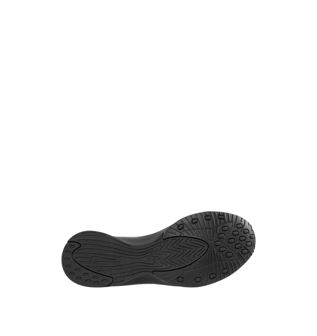 Image 4 of 5 - SILVER - NIKE Air Superfly Moc Sneaker featuring classic silhouette, slip-on design, large vent holes and rubber in the outsole.