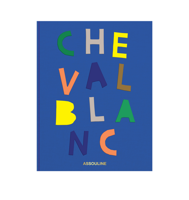 Image 2 of 4 - BLUE - ASSOULINE Cheval Blanc Book featuring Cheval Blancs journey begining in 2006 with the opening of its first chalet in Courchevel, France. 196 pages, 205 illustrations. 24cm x 30cm x 4cm. Made in Italy.