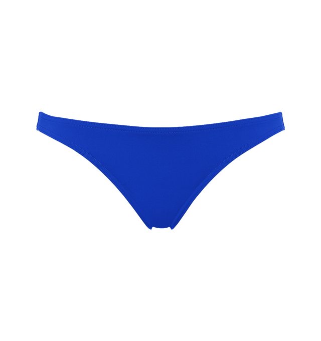 Image 1 of 6 - BLUE - ERES Fripon classic bikini brief bottoms. 77% Polyamid, 23% Spandex. Made in Italy. 
