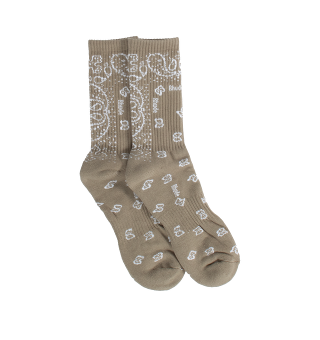BANDANA JACQUARD SOCK