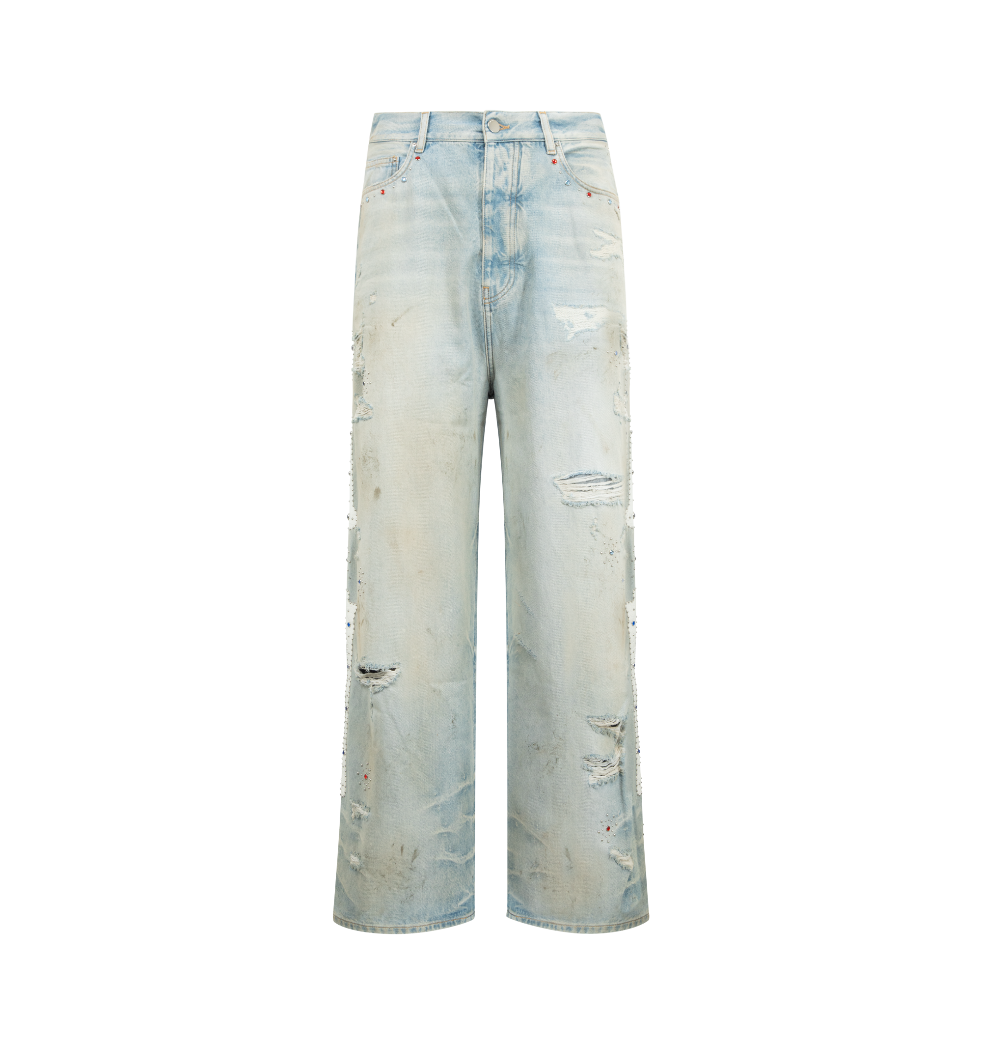 BONES STUDDED BAGGY JEAN (MENS) – HIRSHLEIFERS