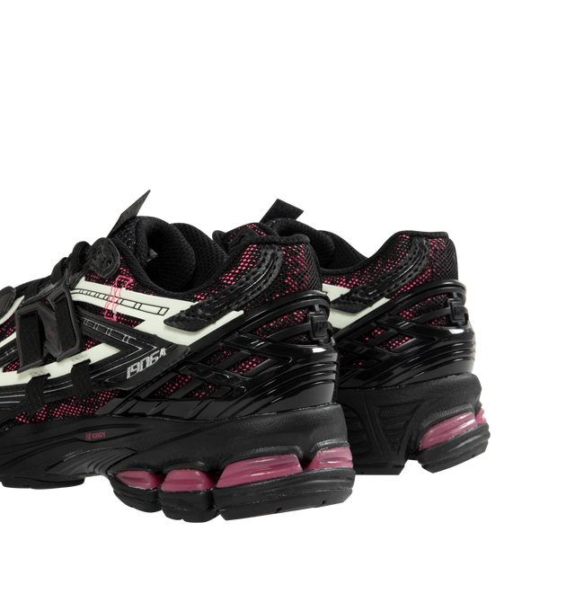Image 3 of 5 - BLACK - NEW BALANCE 1906A Sneaker featuring mesh upper with synthetic overlays, mesh underlays, ACTEVA LITE midsole cushioning, ABZORB SBS heel cushioning, N-ergy outsole provides superior shock absorption, Stability Web technology, TPU heel cage and rubber outsole.