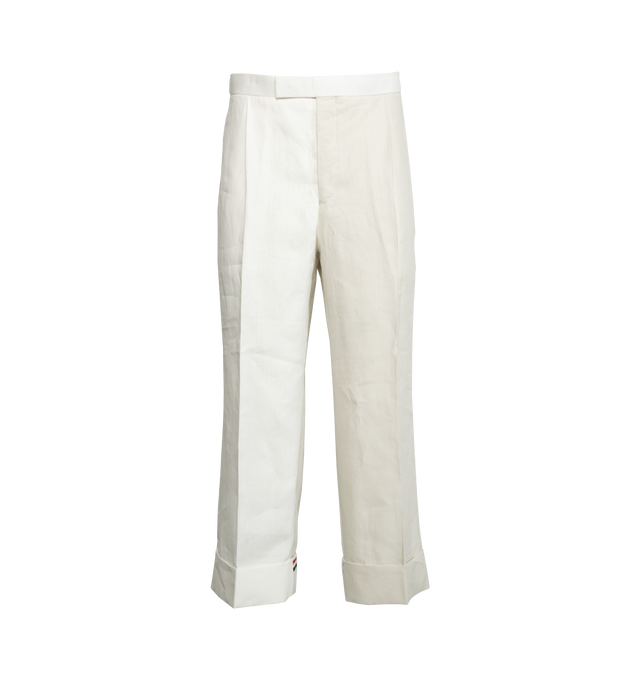 SINGLE PLEAT TROUSER (MENS)