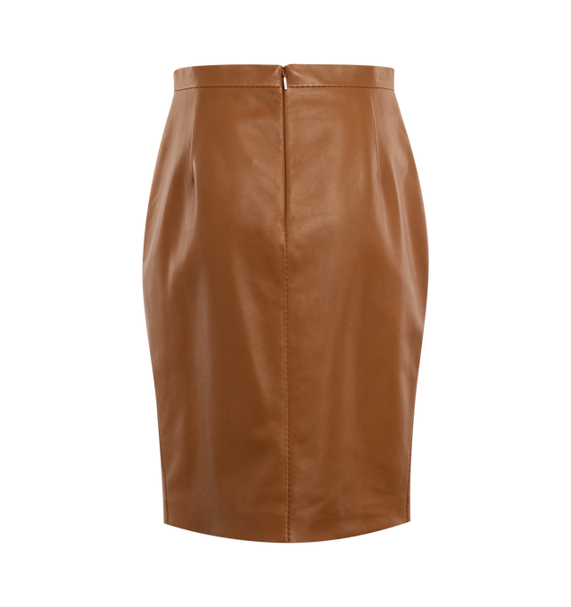 LAMBSKIN PENCIL SKIRT (WOMENS)
