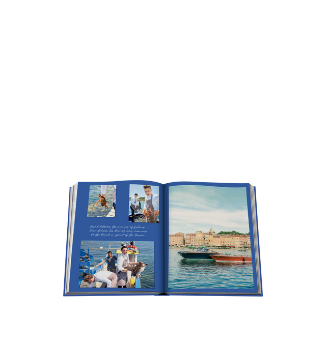 Image 4 of 4 - BLUE - ASSOULINE Cheval Blanc Book featuring Cheval Blancs journey begining in 2006 with the opening of its first chalet in Courchevel, France. 196 pages, 205 illustrations. 24cm x 30cm x 4cm. Made in Italy.