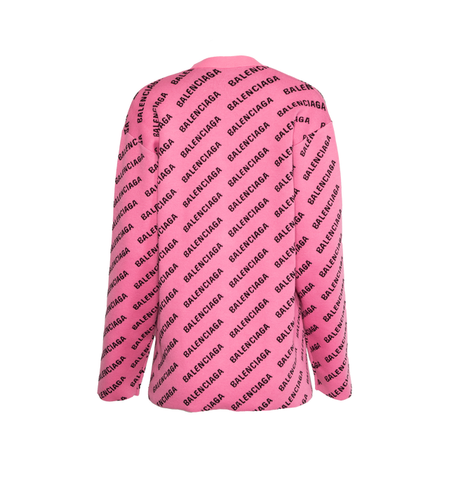 ALLOVER LOGO CARDIGAN (WOMENS)