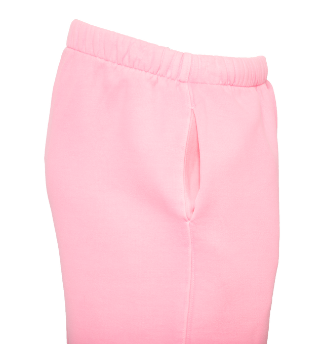 FLEECE KNIT SWEATPANTS