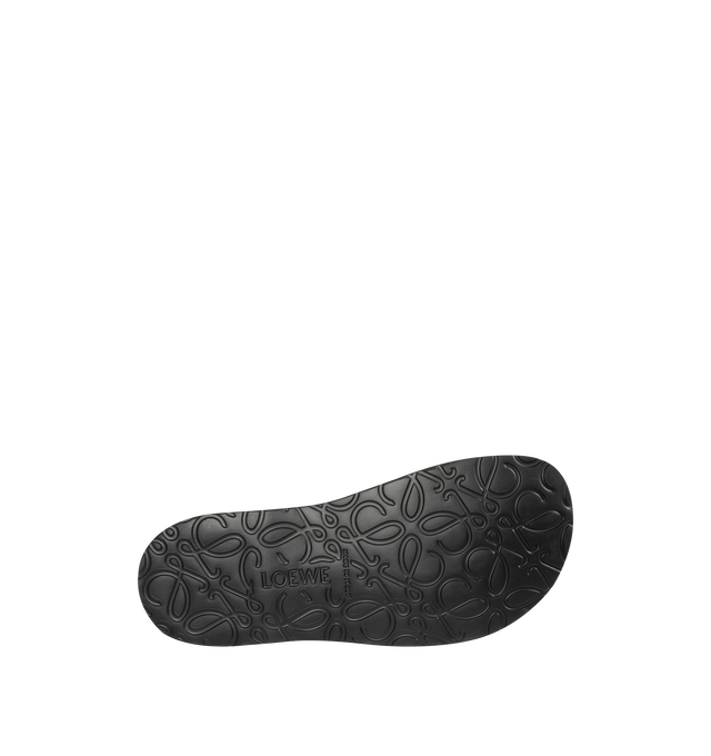 Image 4 of 5 - BROWN - LOEWE Faro lace-up in suede calfskin featuring a moc-toe construction and a bulky toe shape outlined by suede piping, flat cotton laces and a lightweight rubber sole. Calf suede. Made in Italy.