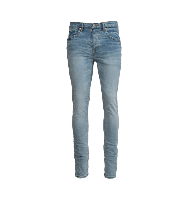 LIGHT INDIGO WORN VINTAGE JEANS (MENS)