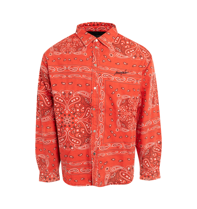 PADDED QUILT LINED SHIRT