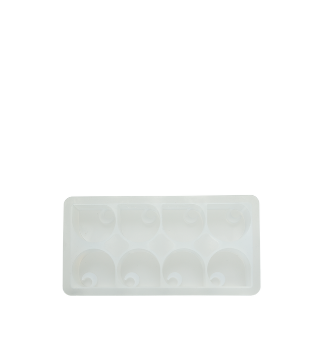 Image 3 of 3 - WHITE - CARHARTT WIP C Logo Ice Cube Tray featuring silicone, BPA free, dishwasher safe and 'C' Logo molds. Tray size: 8.4 x 4.5 x 2.1 inch. Cube size: 1.57 x 1.57 x 1.37 inch. 