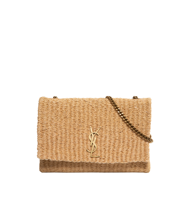 RAFFIA KATE MEDIUM CHAIN BAG