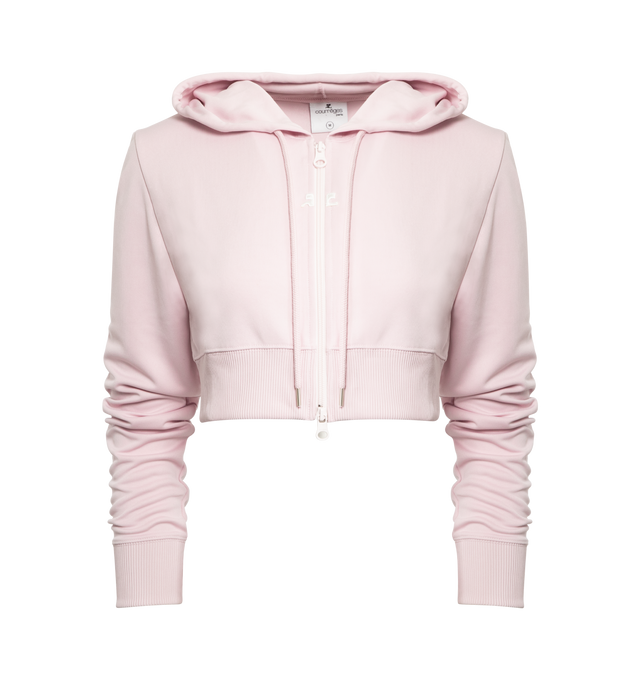 TRACKSUIT INTERLOCK CROPPED JACKET (WOMENS)