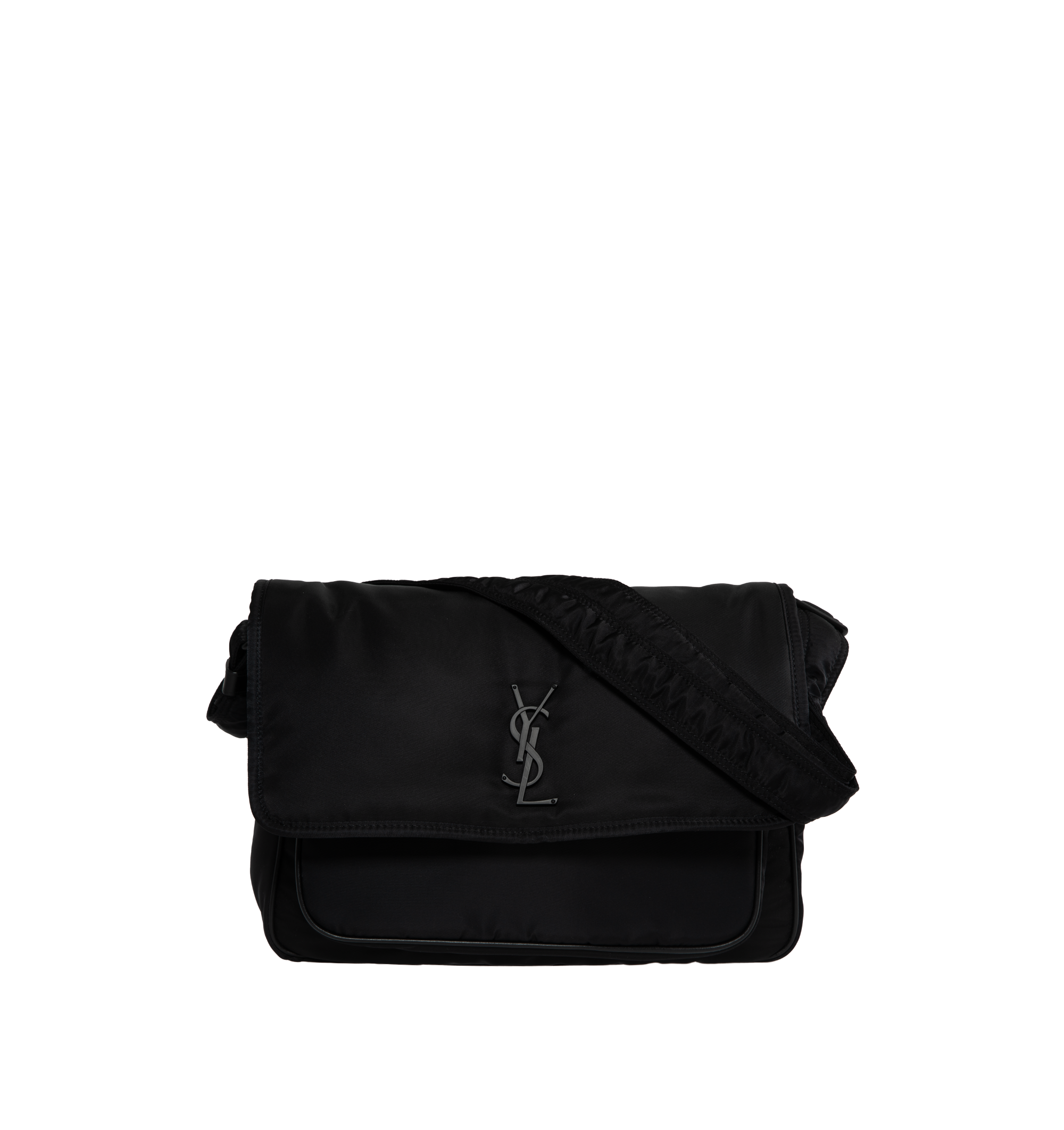 Men's Niki Messenger Bag In Econyl® by Saint Laurent