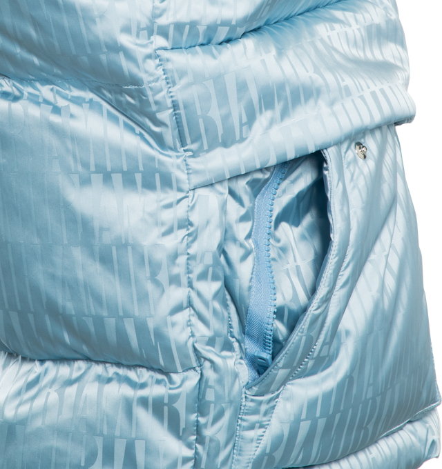JACQUARD DOWN GILET (MENS)