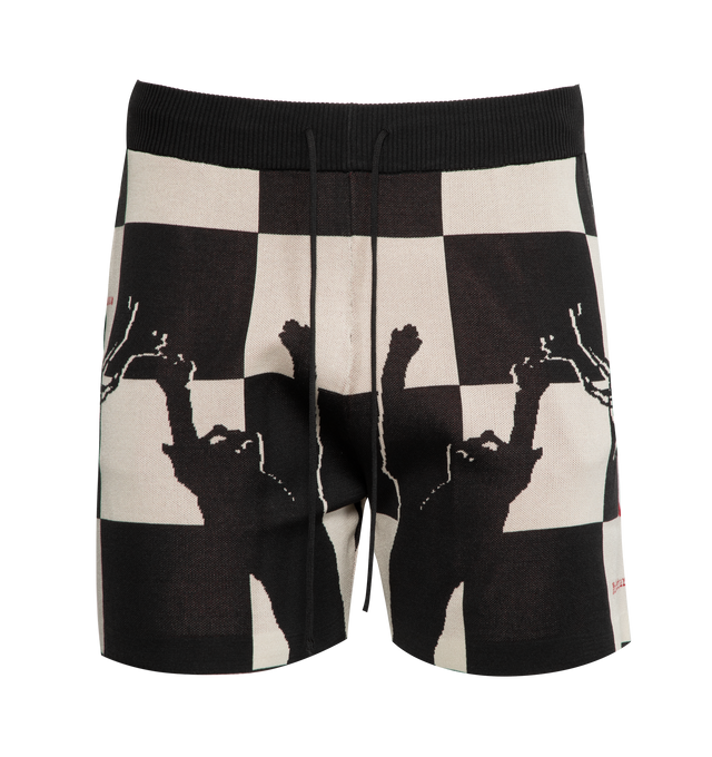 JACQUARD KNIT SHORT