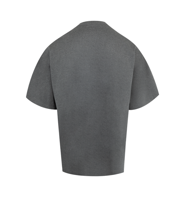 Image 2 of 2 - GREY - MASTERMIND JAPAN Poster Tee featuring regular fit, short sleeve, graphic on front and crew neck. 100% cotton.