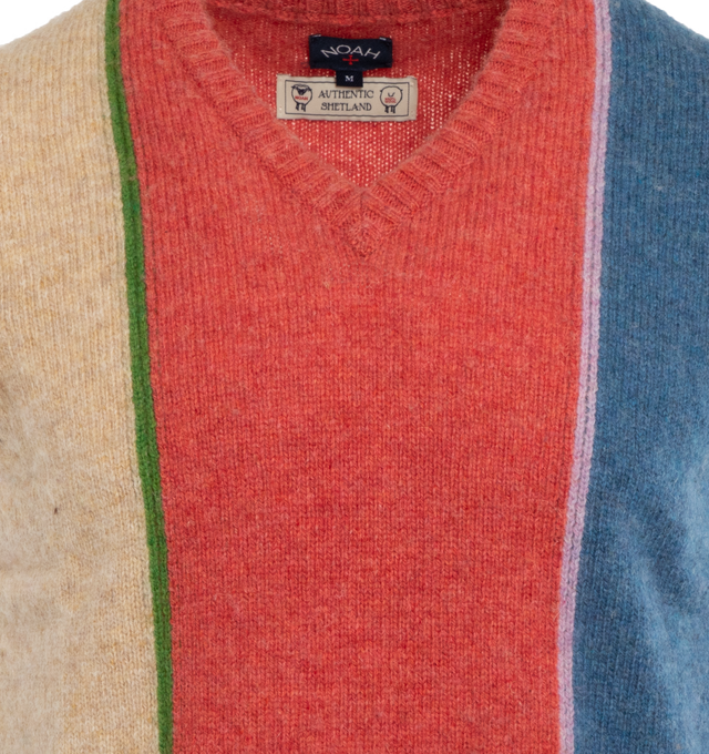 SHETLAND BLOCK SWEATER VEST