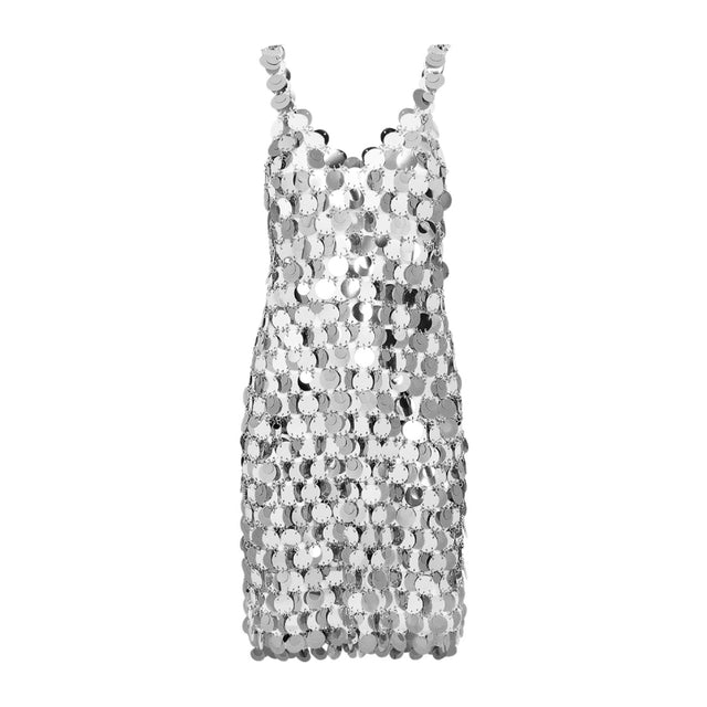 SEQUIN ROBE DRESS