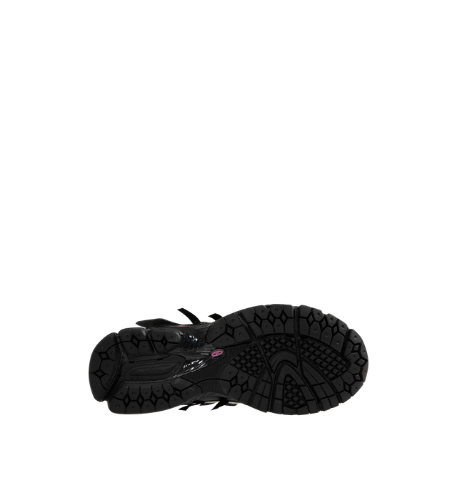 Image 4 of 5 - BLACK - NEW BALANCE 1906A Sneaker featuring mesh upper with synthetic overlays, mesh underlays, ACTEVA LITE midsole cushioning, ABZORB SBS heel cushioning, N-ergy outsole provides superior shock absorption, Stability Web technology, TPU heel cage and rubber outsole.