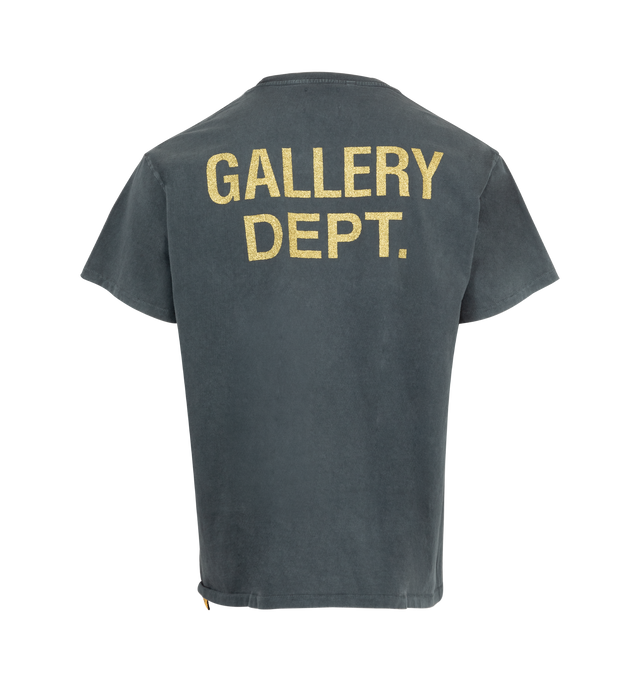 Image 2 of 2 - BLACK - GALLERY DEPT. Horrors Tee featuring relaxed fit, short sleeves, crew neck and front and back graphic. 100% cotton.