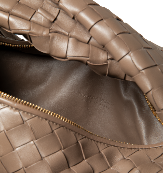TEEN JODIE WOVEN LEATHER TOTE