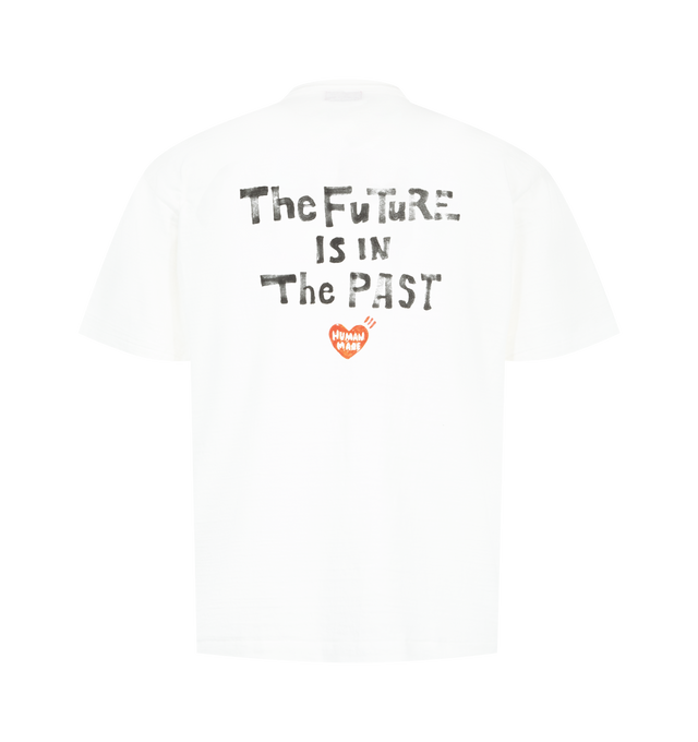 Image 2 of 2 - WHITE - HUMAN MADE Graphic T-Shirt featuring short sleeves, crew neck, regular fit and graphic on front and back. 100% cotton.