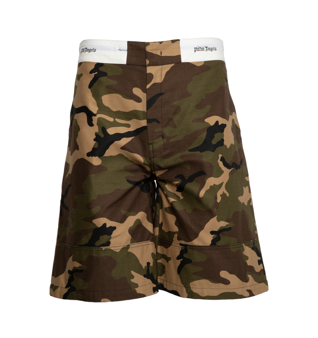 SARTORIAL WAIST CAMO SHORTS (MENS)