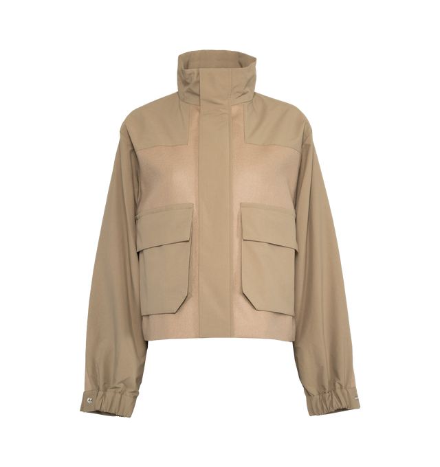 MATTE TAFFETA BLOUSON