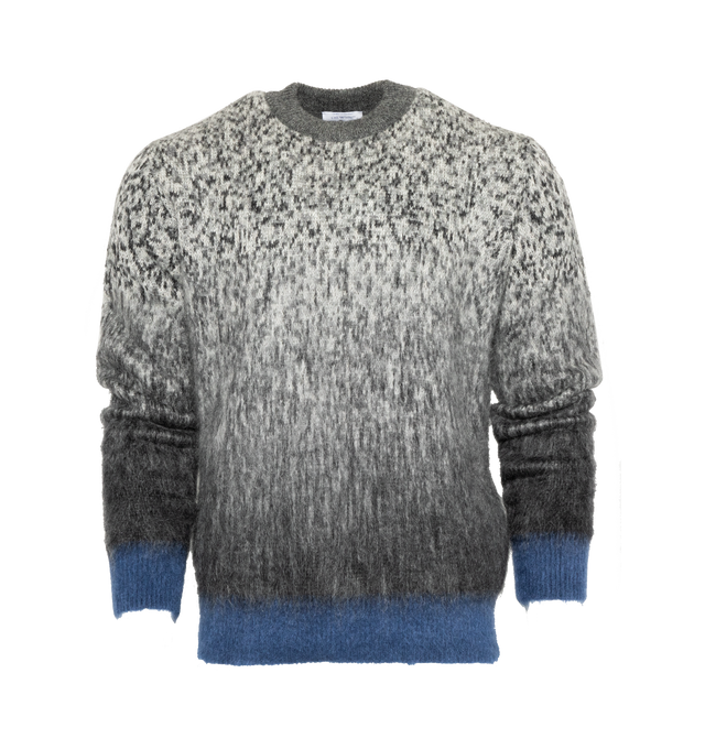 MOHAIR DEGRADE KNIT CREW (MENS)