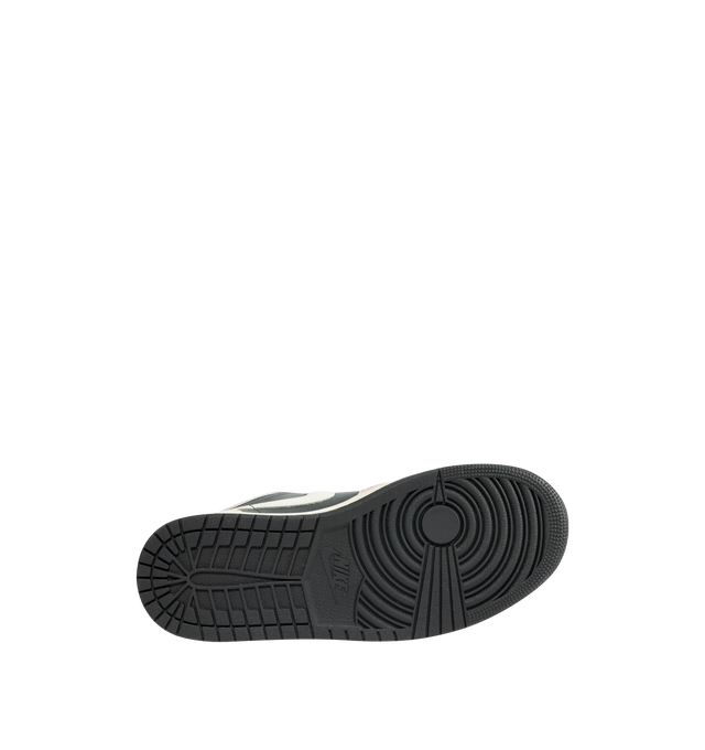 Image 4 of 5 - MULTI - JORDAN Air Jordan 1 Low SE Sneaker featuring leather and suede in the upper, encapsulated Nike Air-Sole unit, rubber in the outsole, Wings logo on heel and Jumpman on tongue.
