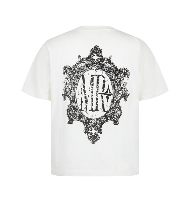 Image 2 of 2 - WHITE - Midnight Rodeo Men's Fantasies T-Shirt is crafted from cotton and features a classic-fit silhouette, short sleeves, and graphic designs on the front and back. Main Material: Cotton.
