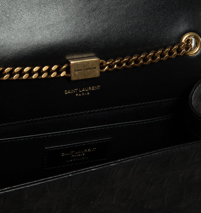 KATE SMALL CROCODILE EMBOSSED