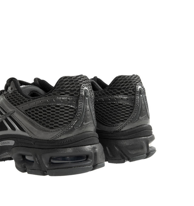 Image 3 of 5 - BLACK - NIKE Air Max Moto 2K Sneaker featuring metallic accents, Max Air cushioning, foam midsole and rubber outsole.