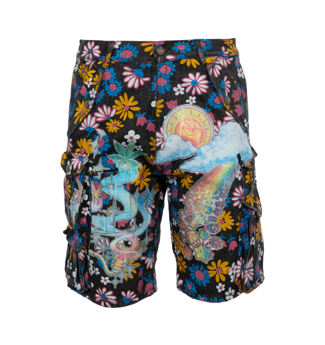 UNISEX CARGO SHORTS WOVEN