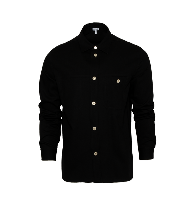 METAL BUTTON OVERSHIRT (MENS)