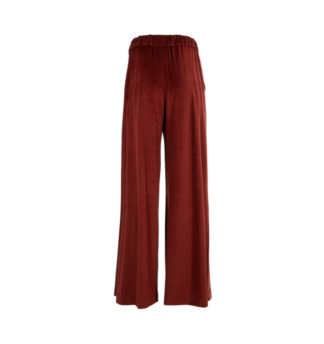 Image 2 of 3 - ORANGE - GABRIELA HEARST Gelos Pant featuring side slit pockets, elasticated drawstring waist and wide legs.
