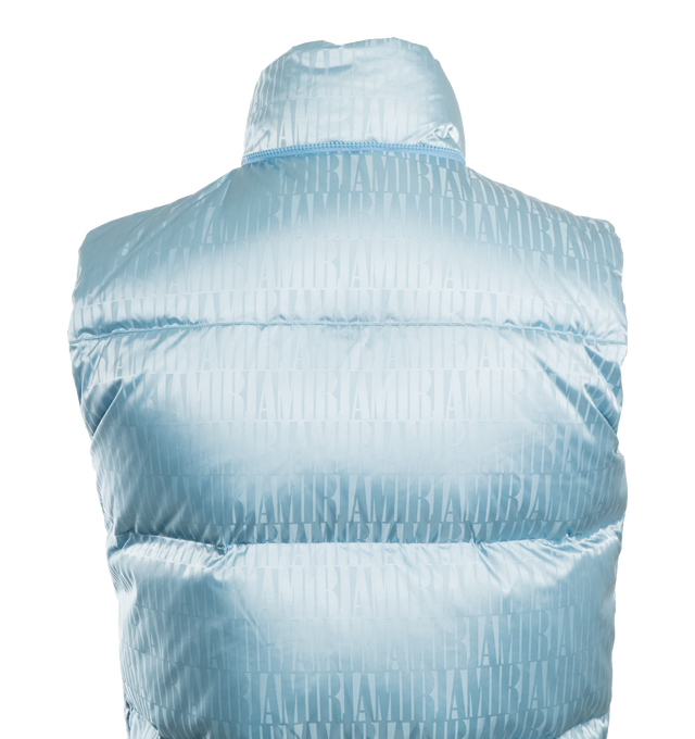 JACQUARD DOWN GILET (MENS)