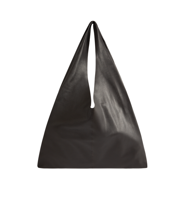 Image 1 of 3 - BROWN - THE ROW New Bindle Bag featuring fixed strap, one internal compartment and leather lining. 32cm x 44cm x 10cm. 100% calf. Made in Italy.