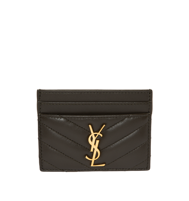MONOGRAM CARD CASE