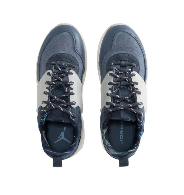 Image 5 of 5 - BLUE - JORDAN Trunner O/S Sneaker featuring responsive foam underfoot, plush tongue and collar and molded plastic support wings.