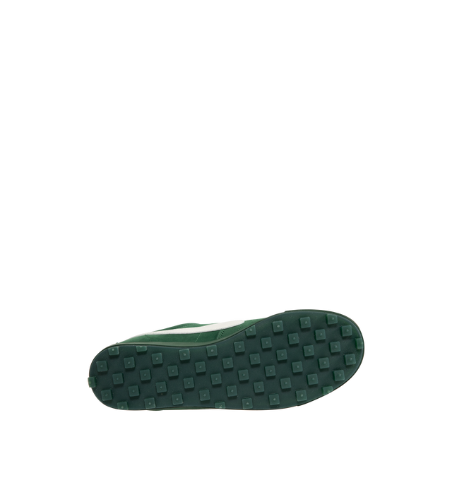 Image 4 of 5 - GREEN - NIKE Astrograbber Sneaker featuring an American football shoe with a leather upper, padded, low-cut collar, tonal rubber midsole and waffle outsole.