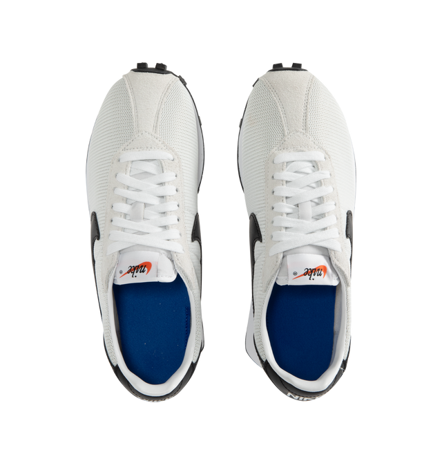 Image 5 of 5 - WHITE - Nike LD-1000 Sneaker featuring upper that combines leather and textiles for a durable, breathable fit, waffle outsole provides durable traction with retro style, foam midsole and rubber outsole.