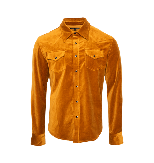 STEVIE STRETCH VELVET WESTERN SHIRT (MENS)