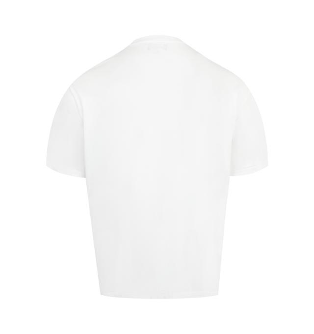 Image 2 of 2 - WHITE - MARKET Galaxy Arc T-Shirt featuring crew neck, short sleeves, graphic on front and relaxed fit. 100% cotton.