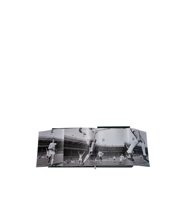 Image 4 of 4 - GREEN - Assouline Football: The Impossible Collection is a luxury coffee table book that celebrates the 100 most defining moments in the history of the world's most beloved sport through expert storytelling, rare photography, and archival imagery. Written by acclaimed football journalist Rory Smith, this handcrafted Ultimate Collection volume traces the evolution of the beautiful game from Pel to Messi, iconic World Cup moments, and the rise of the Premier League. Presented in a luxury rubber