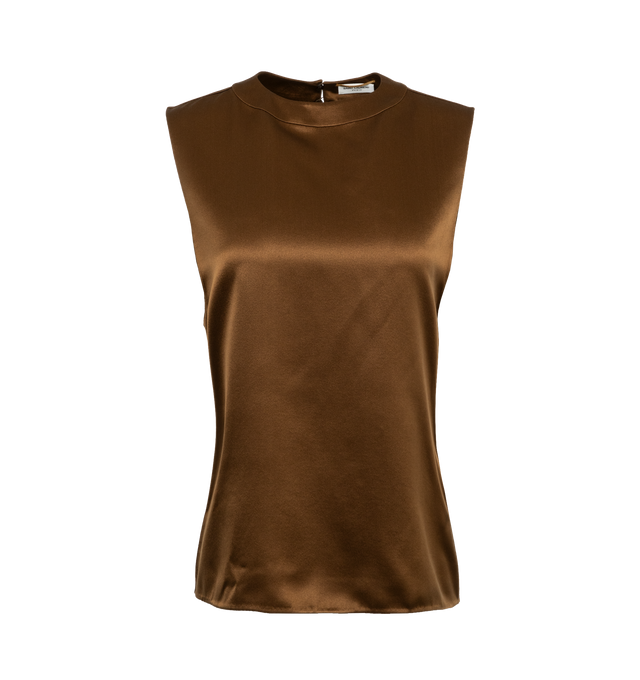 SILK SATIN CREPE TOP (WOMENS)